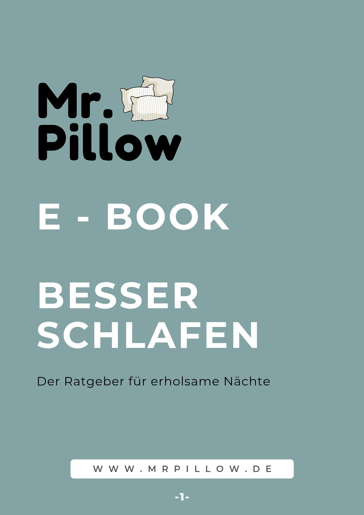 MrPillow™ E-Book