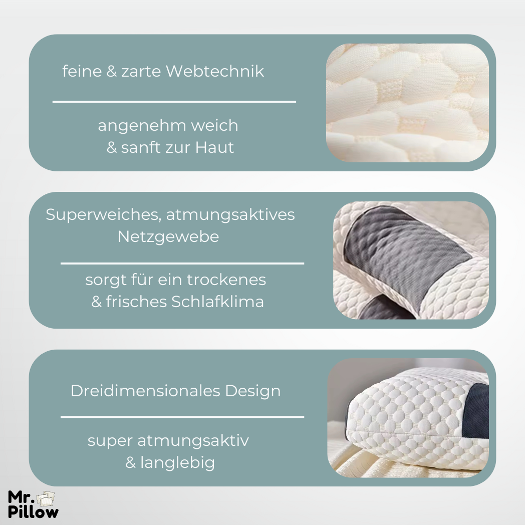 MrPillow™ ErgoRest Schlafkissen